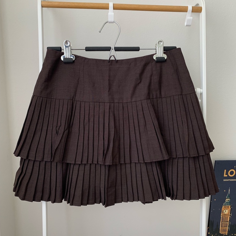 Nanette Lepore whisked away tier mini skirt
